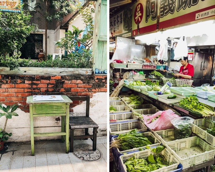 One can easily spend hours browsing the colorful markets and winding little alleys of Tainan.