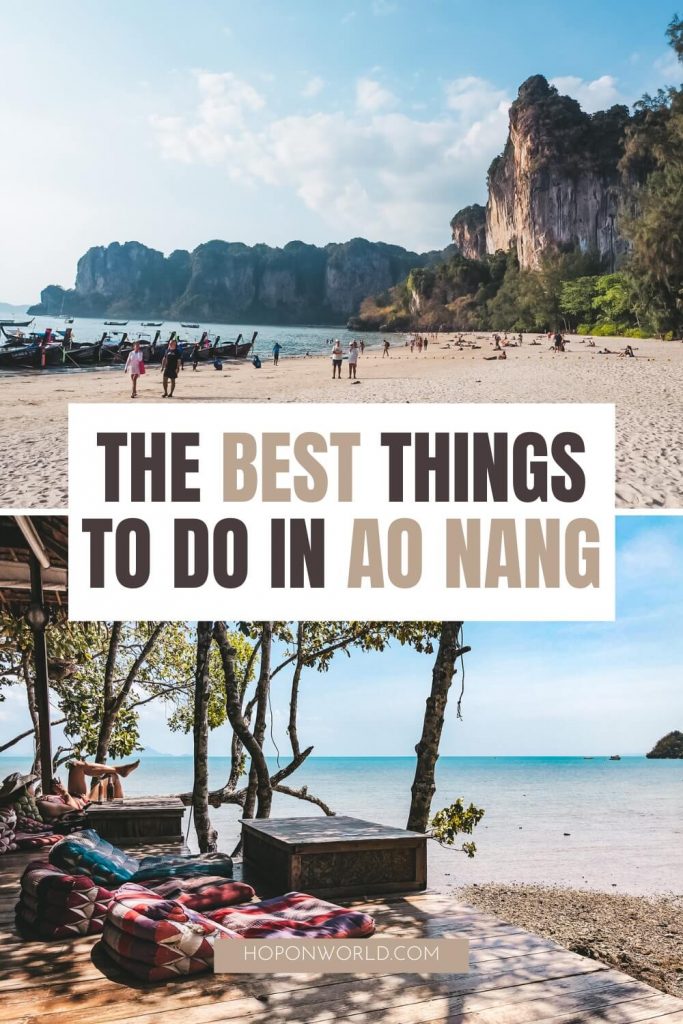 Planning a trip to Ao Nang, Thailand soon? Here are the ABSOLUTE best things to do in Ao Nang, plus tons of tips to plan the perfect Ao Nang itinerary. ao nang | ao nang beach | ao nang thailand things to do | krabi ao nang | ao nang thailand sunsets | krabi thailand ao nang | what to do in ao nang