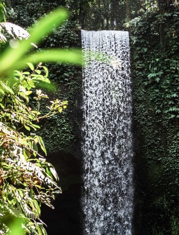 Tibumana waterfall in ubud