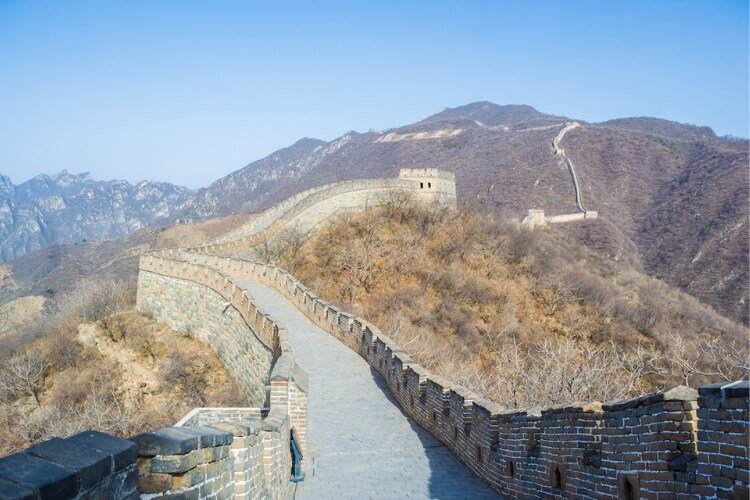 The Great Wall of China is one of the most famous landmarks in Asia. 