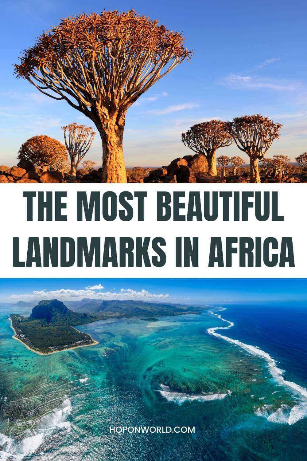 Africa is chock-full with some of the most incredible landmarks in the world! From ancient historical sites to gorgeous natural wonders to fascinating monuments - Africa has it all! Here's our list of the very best landmarks in Africa not to miss! landmarks in Africa | famous African landmarks | best places to go in Africa