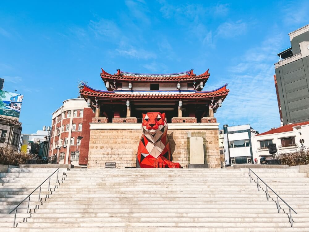 tiger lantern at hsinchu east gate 