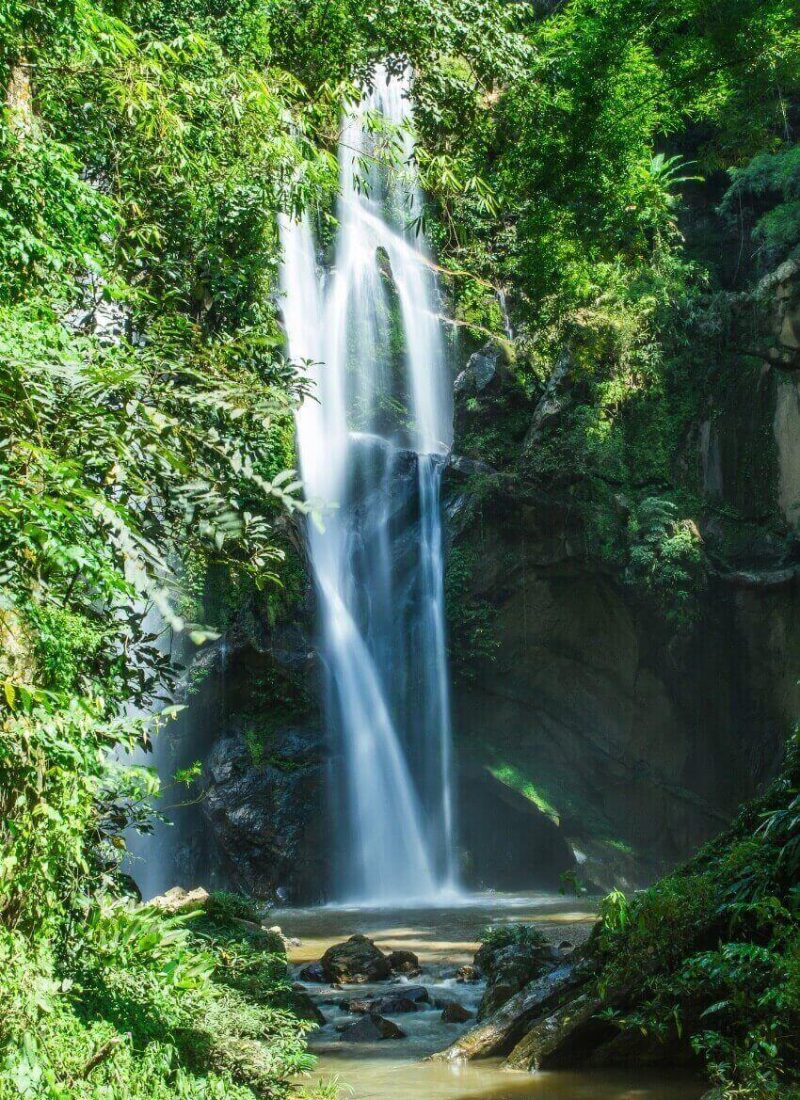 Mok Fa Waterfall near Chiang Mai Thailand